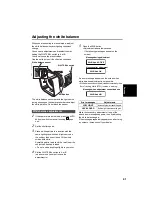 Preview for 41 page of Panasonic AG-DVX100B Operating Instructions Manual