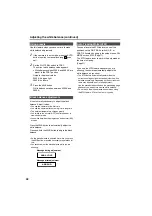 Preview for 42 page of Panasonic AG-DVX100B Operating Instructions Manual