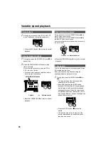 Preview for 50 page of Panasonic AG-DVX100B Operating Instructions Manual