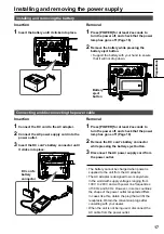 Preview for 17 page of Panasonic AG-HPG10E Operating Instructions Manual