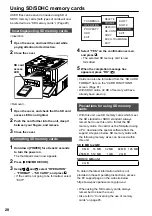 Preview for 28 page of Panasonic AG-HPG10E Operating Instructions Manual