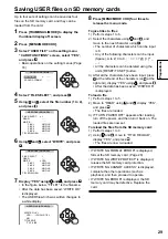 Preview for 29 page of Panasonic AG-HPG10E Operating Instructions Manual