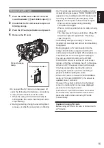 Preview for 15 page of Panasonic AG-HPX255EN Operating Instructions Manual