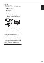 Preview for 59 page of Panasonic AG-HPX255EN Operating Instructions Manual