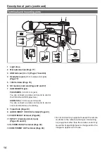 Preview for 14 page of Panasonic AG-HVX200PJ Operating Instructions Manual