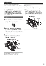 Preview for 21 page of Panasonic AG-HVX200PJ Operating Instructions Manual