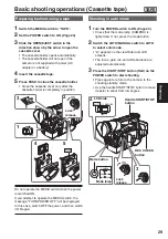 Preview for 29 page of Panasonic AG-HVX200PJ Operating Instructions Manual