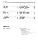 Preview for 3 page of Panasonic AG-MD830P Operating Instructions Manual