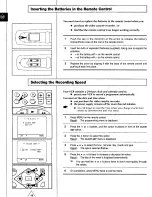 Preview for 16 page of Panasonic AG-W2 User Manual