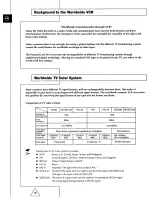 Preview for 12 page of Panasonic AG-W3P Operating Instructions Manual