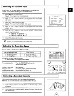 Preview for 21 page of Panasonic AG-W3P Operating Instructions Manual