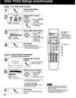 Preview for 8 page of Panasonic AG513 - VCR/MONITOR Operating Instructions Manual