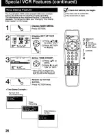 Preview for 26 page of Panasonic AG513 - VCR/MONITOR Operating Instructions Manual