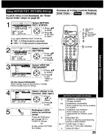 Preview for 29 page of Panasonic AG513 - VCR/MONITOR Operating Instructions Manual