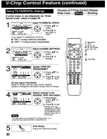 Preview for 30 page of Panasonic AG513 - VCR/MONITOR Operating Instructions Manual