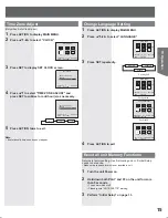 Preview for 15 page of Panasonic AG520VDH - COMB. DVD/VCR/TV Operating Instructions Manual