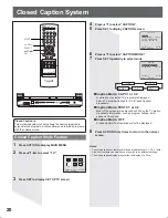 Preview for 20 page of Panasonic AG520VDH - COMB. DVD/VCR/TV Operating Instructions Manual