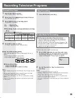 Preview for 25 page of Panasonic AG520VDH - COMB. DVD/VCR/TV Operating Instructions Manual