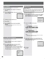 Preview for 28 page of Panasonic AG520VDH - COMB. DVD/VCR/TV Operating Instructions Manual