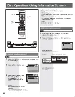 Preview for 42 page of Panasonic AG520VDH - COMB. DVD/VCR/TV Operating Instructions Manual