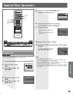 Preview for 45 page of Panasonic AG520VDH - COMB. DVD/VCR/TV Operating Instructions Manual