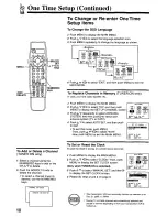 Preview for 10 page of Panasonic AG527 - VCR/MONITOR Operating Instructions Manual