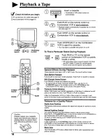 Preview for 16 page of Panasonic AG527 - VCR/MONITOR Operating Instructions Manual