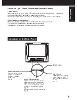 Preview for 9 page of Panasonic AG527DVDE - DVD/VCR/MONITOR Operating Instructions Manual