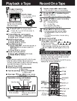 Preview for 18 page of Panasonic AG527DVDE - DVD/VCR/MONITOR Operating Instructions Manual