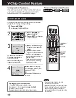 Preview for 40 page of Panasonic AG527DVDE - DVD/VCR/MONITOR Operating Instructions Manual