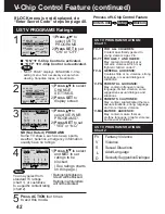 Preview for 42 page of Panasonic AG527DVDE - DVD/VCR/MONITOR Operating Instructions Manual