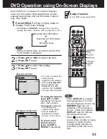 Preview for 53 page of Panasonic AG527DVDE - DVD/VCR/MONITOR Operating Instructions Manual