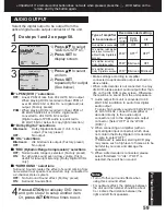 Preview for 59 page of Panasonic AG527DVDE - DVD/VCR/MONITOR Operating Instructions Manual