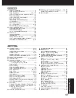 Preview for 67 page of Panasonic AG527DVDE - DVD/VCR/MONITOR Operating Instructions Manual