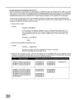 Preview for 30 page of Panasonic AG5700P - SVHS Operating Instructions Manual