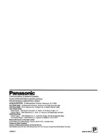 Preview for 40 page of Panasonic AG5700P - SVHS Operating Instructions Manual