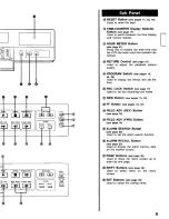 Preview for 9 page of Panasonic AG6730P - TIME LAPSE RECORDER Operating Instructions Manual