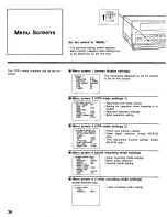 Preview for 38 page of Panasonic AG6730P - TIME LAPSE RECORDER Operating Instructions Manual