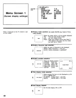 Preview for 40 page of Panasonic AG6730P - TIME LAPSE RECORDER Operating Instructions Manual