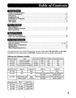 Preview for 5 page of Panasonic AG710 - INDUSTRIAL VHS Operating Instructions Manual