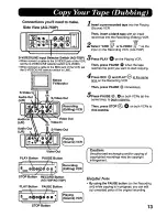 Preview for 13 page of Panasonic AG710 - INDUSTRIAL VHS Operating Instructions Manual