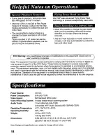 Preview for 18 page of Panasonic AG710 - INDUSTRIAL VHS Operating Instructions Manual