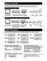 Preview for 8 page of Panasonic AG710P - VCR/BRC Operaing Instructions