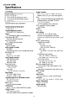 Preview for 4 page of Panasonic AGDVX100BP - DVC CAMCORDER Service Manual