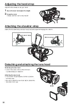 Preview for 18 page of Panasonic AGHVX200P - MEMORY CARD CAMCORDER Operating Instructions Manual