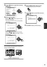 Preview for 61 page of Panasonic AGHVX200P - MEMORY CARD CAMCORDER Operating Instructions Manual