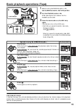 Preview for 63 page of Panasonic AGHVX200P - MEMORY CARD CAMCORDER Operating Instructions Manual