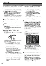 Preview for 86 page of Panasonic AGHVX200P - MEMORY CARD CAMCORDER Operating Instructions Manual