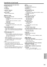 Preview for 131 page of Panasonic AGHVX200P - MEMORY CARD CAMCORDER Operating Instructions Manual