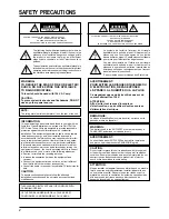 Preview for 2 page of Panasonic AGTL950 - TIME LAPSE VCR Operating Instructions Manual